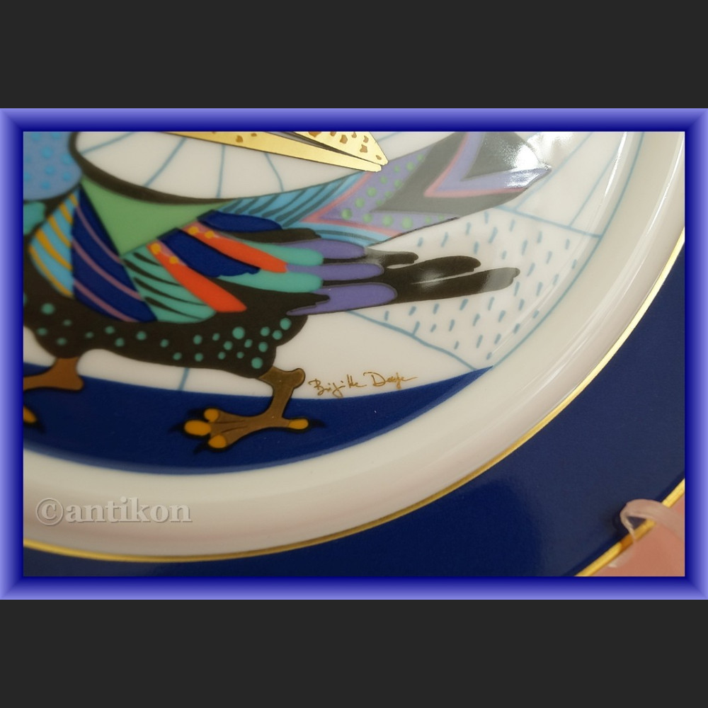 Rarytas Rosenthal Fantastyczna Fauna komplet talerzy kolekcjonerskich 