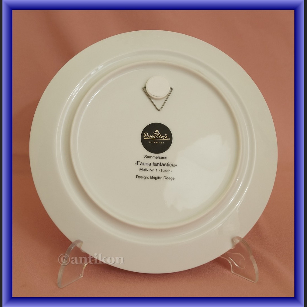 Rarytas Rosenthal Fantastyczna Fauna komplet talerzy kolekcjonerskich 