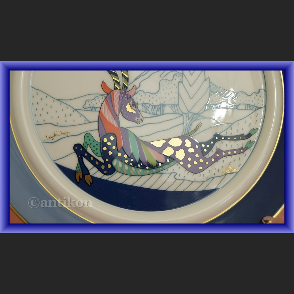 Rarytas Rosenthal Fantastyczna Fauna komplet talerzy kolekcjonerskich 