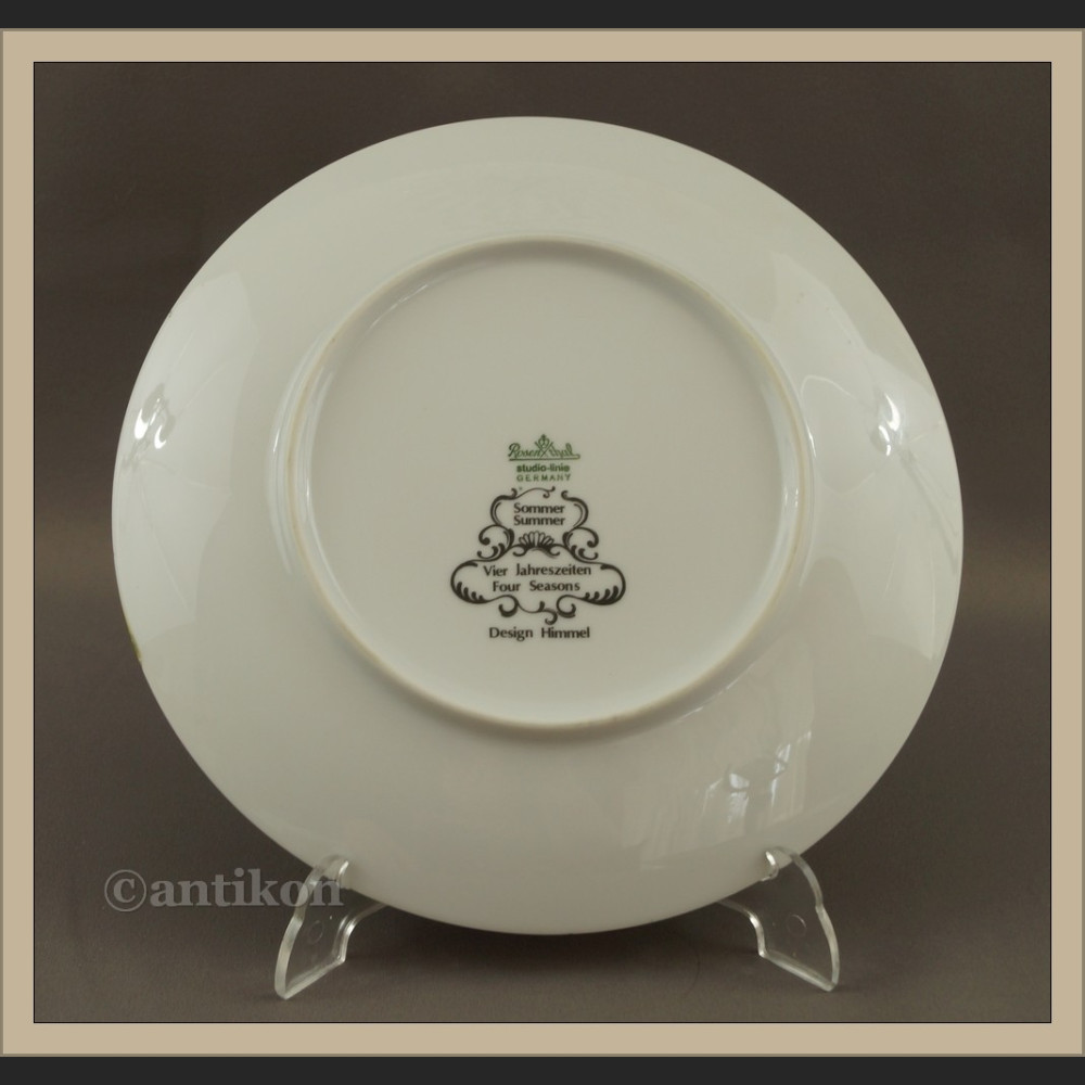 Talerz kolekcjonerski Rosenthal Lato cztery pory roku