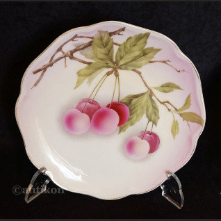 Porcelana Rosenthal uroczy komplet 6 talerzy z owocami Madeleine Porcelana Rosenthal uroczy komplet 6 talerzy z owocami Madeleine