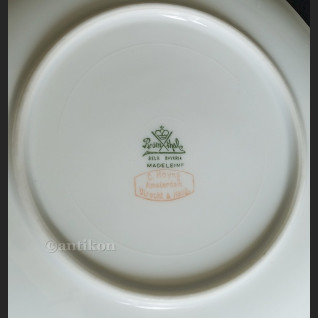 Porcelana Rosenthal uroczy komplet 6 talerzy z owocami Madeleine Porcelana Rosenthal uroczy komplet 6 talerzy z owocami Madeleine