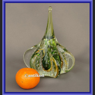 Przycisk do papieru szklany dekoracyjne szkło z Murano