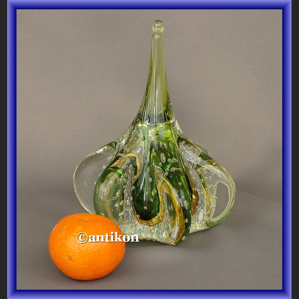 Przycisk do papieru szklany dekoracyjne szkło z Murano