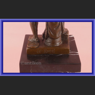 Figurka z brązu mityczni zapaśnicy Herkules