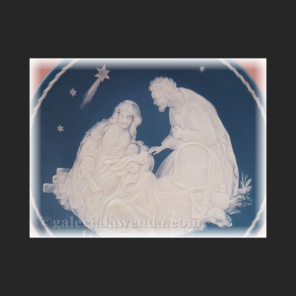 Święta Rodzina relief Villeroy Boch 