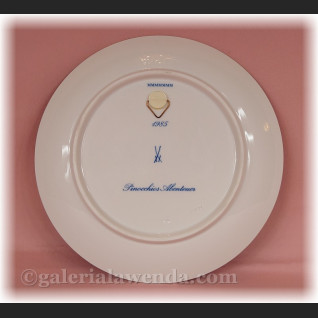 Talerz kolekcjonerski Miśnia