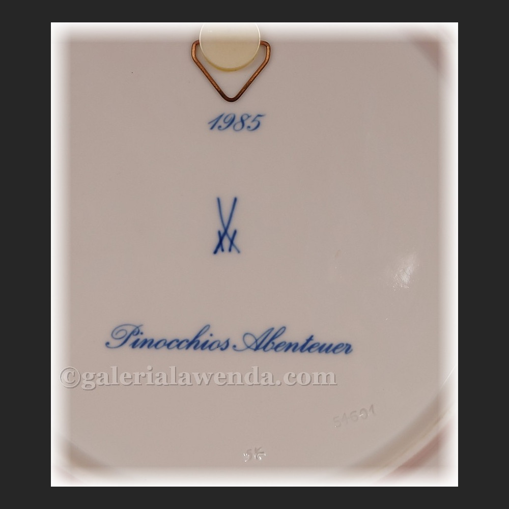 Talerz kolekcjonerski Miśnia