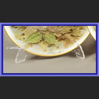 Limoges talerze kolekcjonerskie Ptaki Świata 12 sztuk Limoges talerze kolekcjonerskie Ptaki Świata 12 sztuk