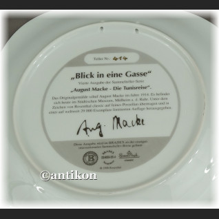 Talerze kolekcjonerskie Rosenthal Podróż do Tunezji Talerze kolekcjonerskie Rosenthal Podróż do Tunezji