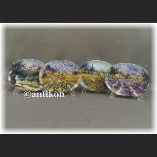 Zapach Południa talerze kolekcjonerskie z certyfikatem Prowansja Francja Zapach Południa talerze kolekcjonerskie z certyfikatem Prowansja Francja