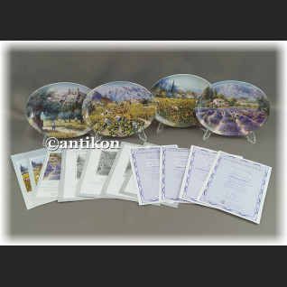 Zapach Południa talerze kolekcjonerskie z certyfikatem Prowansja Francja Zapach Południa talerze kolekcjonerskie z certyfikatem Prowansja Francja