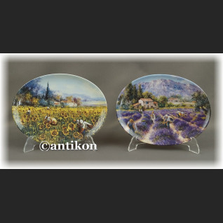 Zapach Południa talerze kolekcjonerskie z certyfikatem Prowansja Francja Zapach Południa talerze kolekcjonerskie z certyfikatem Prowansja Francja