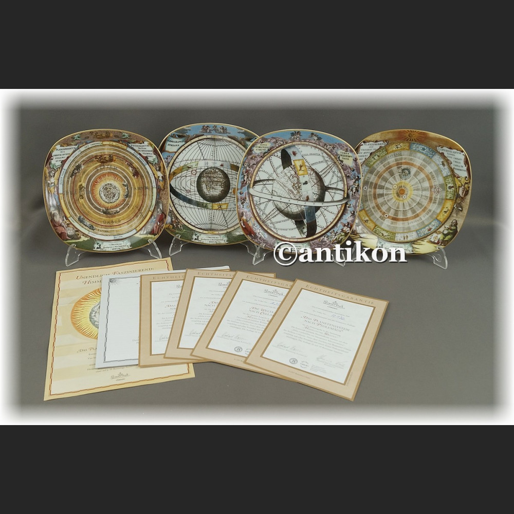 Cała kolekcja Rosenthal talerze kolekcjonerskie niebiańskie światy Cała kolekcja Rosenthal talerze kolekcjonerskie niebiańskie światy