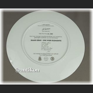 Cztery Żywioły talerze kolekcjonerskie z certyfikatem H.Erni konie Cztery Żywioły talerze kolekcjonerskie z certyfikatem H.Erni konie