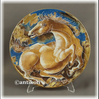 Cztery Żywioły talerze kolekcjonerskie z certyfikatem H.Erni konie Cztery Żywioły talerze kolekcjonerskie z certyfikatem H.Erni konie