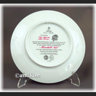 Ekskluzywna porcelana Furstenberg Róże cała seria talerzy kolekcjonerskich Ekskluzywna porcelana Furstenberg Róże cała seria talerzy kolekcjonerskich