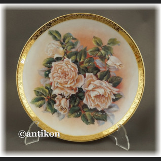 Ekskluzywna porcelana Furstenberg Róże cała seria talerzy kolekcjonerskich Ekskluzywna porcelana Furstenberg Róże cała seria talerzy kolekcjonerskich