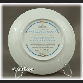 Cztery pory Roku talerze kolekcjonerskie Rosenthal z certyfikatem Cztery pory Roku talerze kolekcjonerskie Rosenthal z certyfikatem