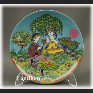 Cztery pory Roku talerze kolekcjonerskie Rosenthal z certyfikatem Cztery pory Roku talerze kolekcjonerskie Rosenthal z certyfikatem