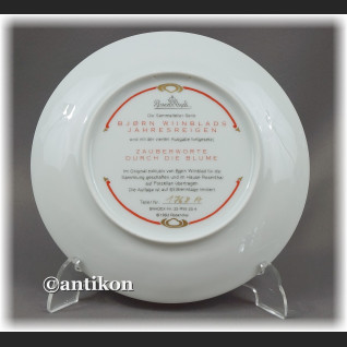 Cztery pory Roku talerze kolekcjonerskie Rosenthal z certyfikatem Cztery pory Roku talerze kolekcjonerskie Rosenthal z certyfikatem