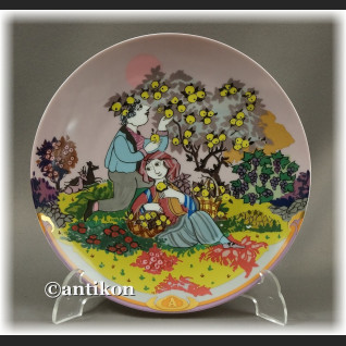 Cztery pory Roku talerze kolekcjonerskie Rosenthal z certyfikatem Cztery pory Roku talerze kolekcjonerskie Rosenthal z certyfikatem