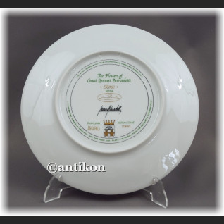 Ekskluzywna porcelana Kwiaty ogrodowe kolekcjonerskie talerze  cała seria z certyfikatem Ekskluzywna porcelana Kwiaty ogrodowe kolekcjonerskie talerze  cała seria z certyfikatem