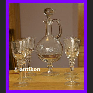 Karafka kieliszki do wina lub absyntu Karafka kieliszki do wina lub absyntu