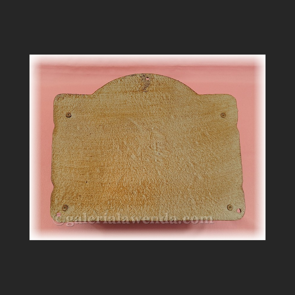 Żeliwna skrzynka na listy vintage