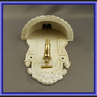 Wodnik ogrodowy zlew żeliwny kranik i wylewka Wodnik ogrodowy zlew żeliwny kranik i wylewka