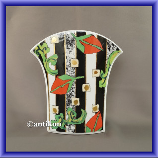 Porcelana Rosenthal róże  modernistyczny wazon lata 60 