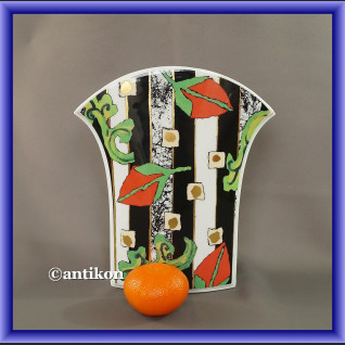 Porcelana Rosenthal róże modernistyczny wazon lata 60 Porcelana Rosenthal róże modernistyczny wazon lata 60