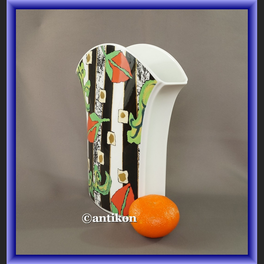 Porcelana Rosenthal róże modernistyczny wazon lata 60 Porcelana Rosenthal róże modernistyczny wazon lata 60