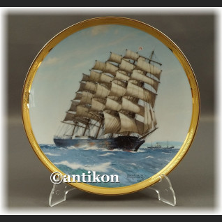 Żaglowiec  Franklin Mint talerz kolekcjonerski 1 