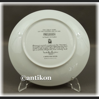 Żaglowiec  Franklin Mint talerz kolekcjonerski 1 