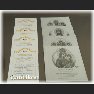 Rosyjskie ikony komplet talerzy kolekcjonerskich