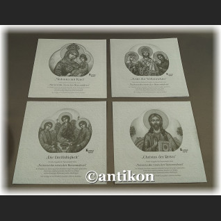 Rosyjskie ikony komplet talerzy kolekcjonerskich