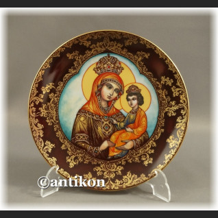 Rosyjskie ikony komplet talerzy kolekcjonerskich