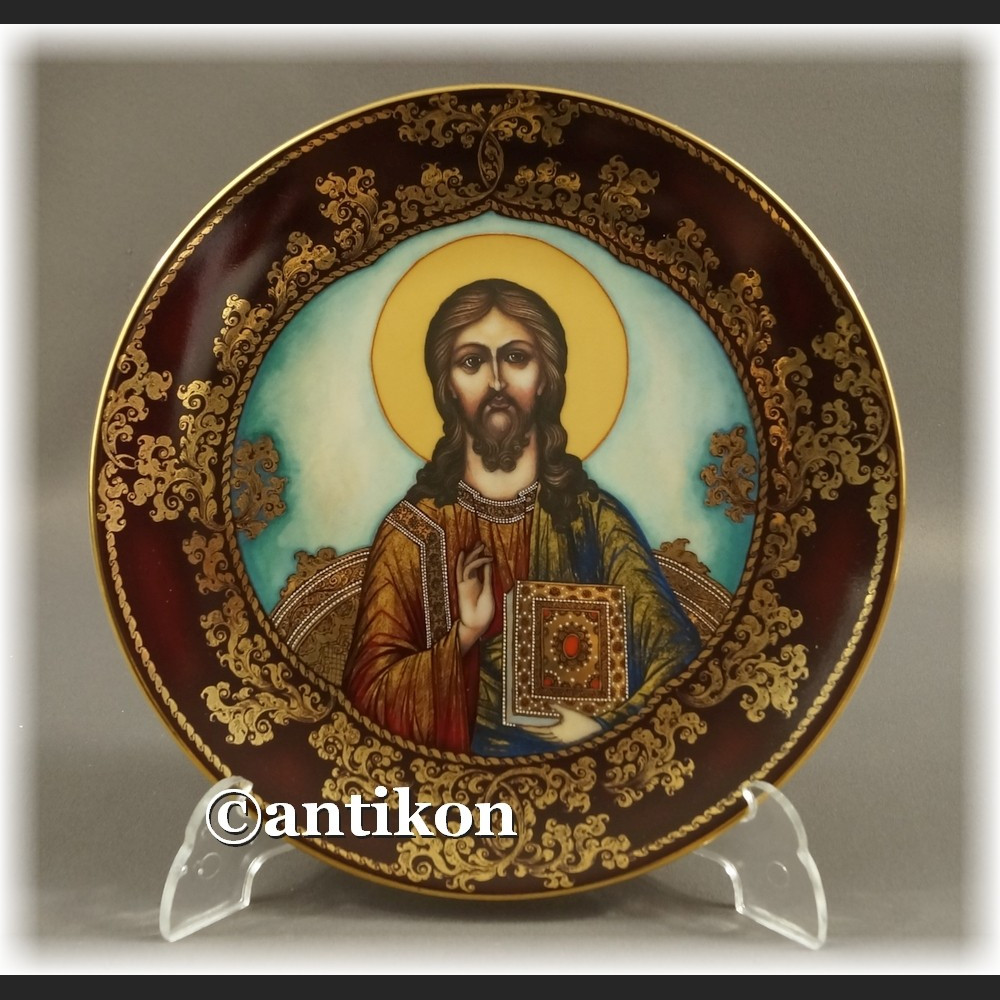 Rosyjskie ikony komplet talerzy kolekcjonerskich