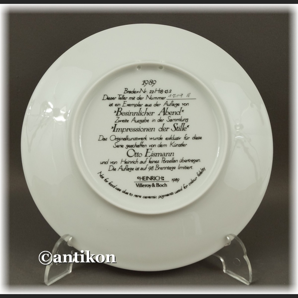 Cztery pory Roku piękne talerze kolekcjonerskie Villeroy & Boch Cztery pory Roku piękne talerze kolekcjonerskie Villeroy & Boch