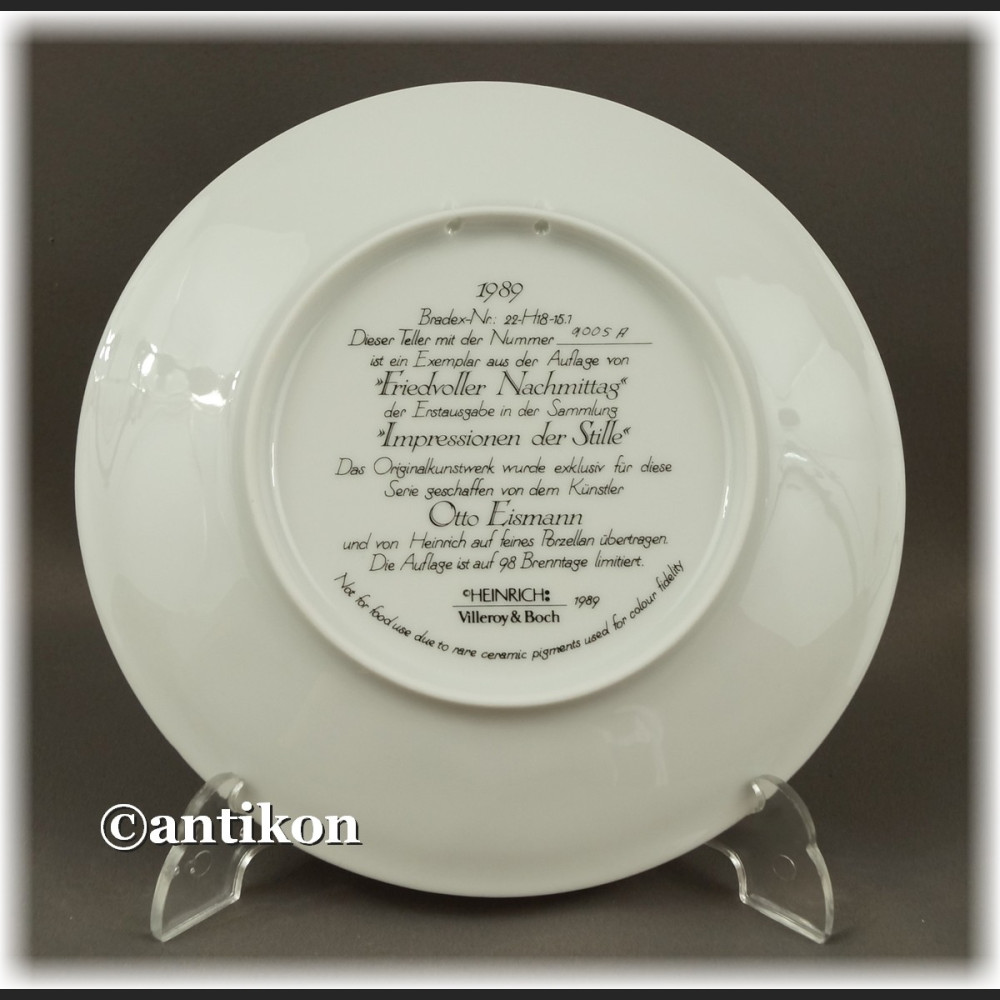 Cztery pory Roku piękne talerze kolekcjonerskie Villeroy & Boch Cztery pory Roku piękne talerze kolekcjonerskie Villeroy & Boch