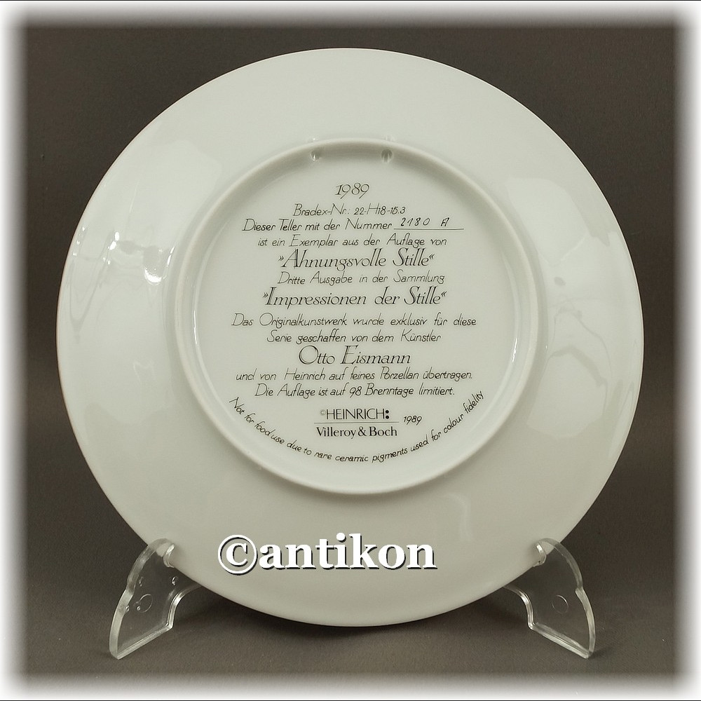 Cztery pory Roku piękne talerze kolekcjonerskie Villeroy & Boch Cztery pory Roku piękne talerze kolekcjonerskie Villeroy & Boch