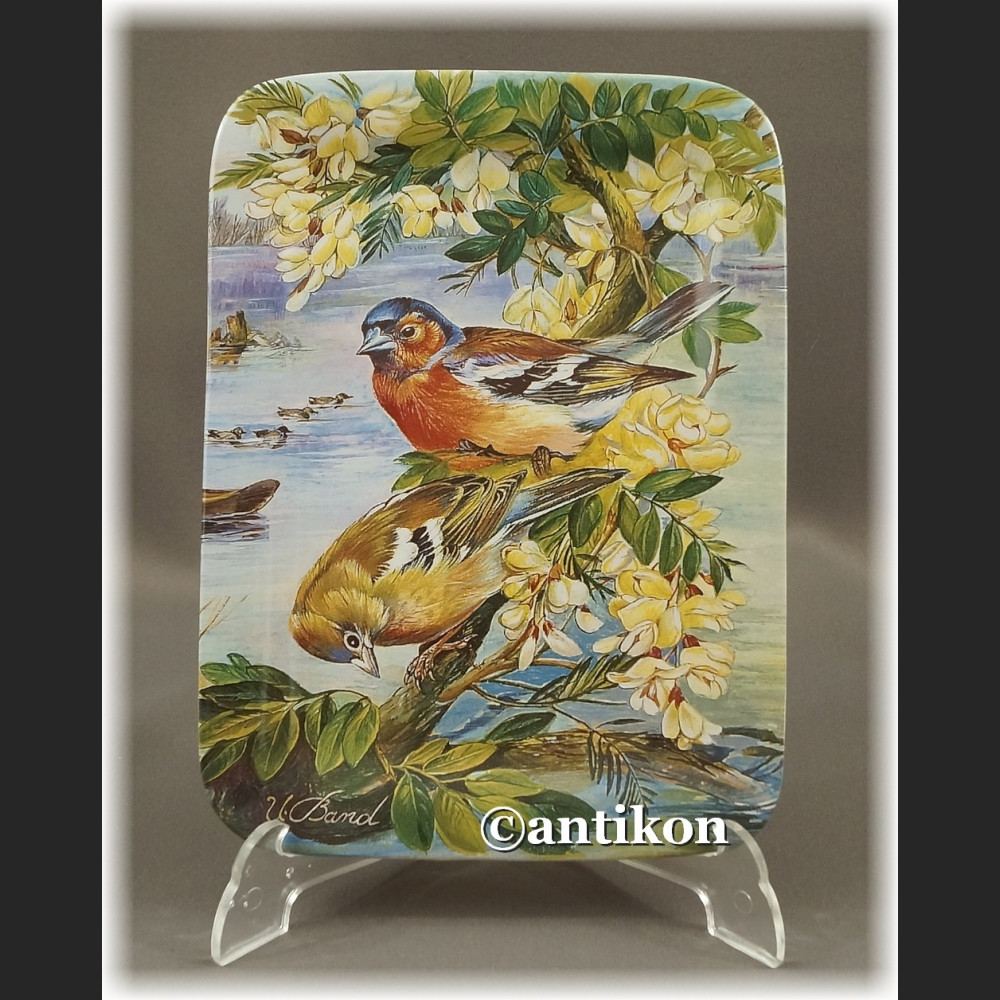 Talerze kolekcjonerskie Ptaki Świata seria z certyfikatem Talerze kolekcjonerskie Ptaki Świata seria z certyfikatem