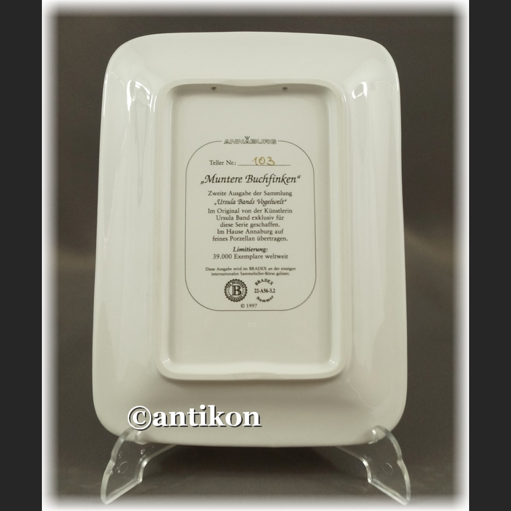 Talerze kolekcjonerskie Ptaki Świata seria z certyfikatem Talerze kolekcjonerskie Ptaki Świata seria z certyfikatem