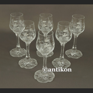 Kieliszki Rosenthal do likieru luksusowy komplet