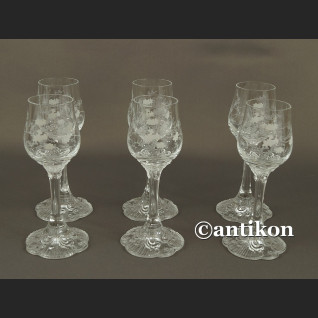 Kieliszki Rosenthal do likieru luksusowy komplet