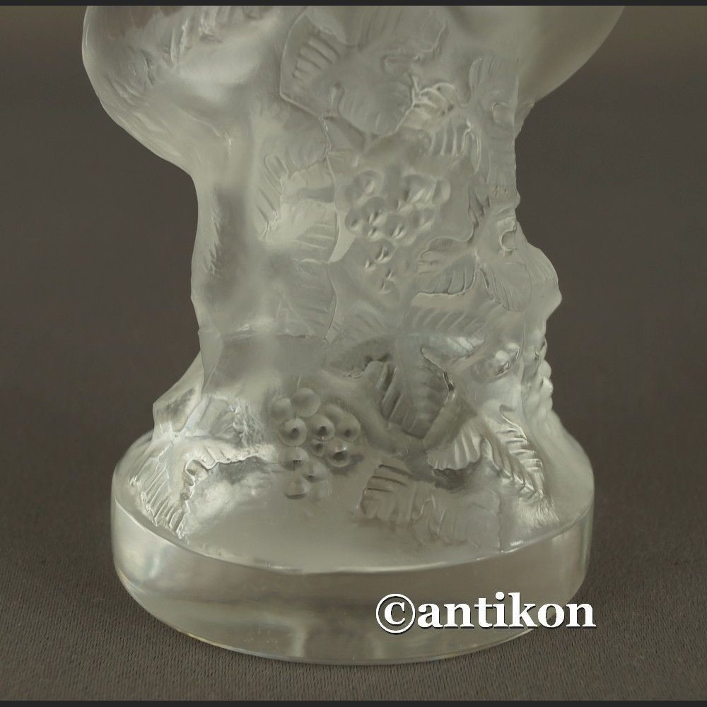 Lalique szkło nimfa i faun piękna figurka 