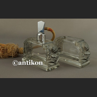 Moser kryształowy komplet toaletowy z różami Moser kryształowy komplet toaletowy z różami