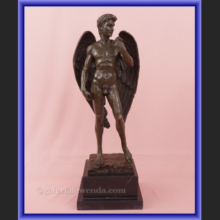 Akt z brązu Dawid jako Anioł
