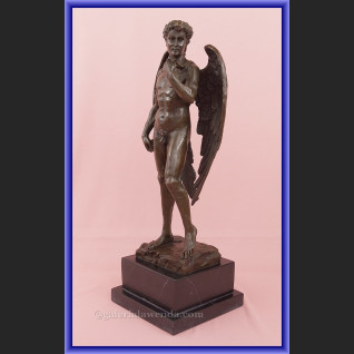 Akt z brązu Dawid jako Anioł Akt z brązu Dawid jako Anioł